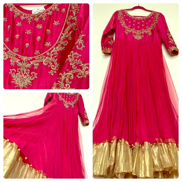 Long pishwas Pakistani dress - Picture 1 of 3